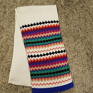 TALBOTS Striped Winter Scarf